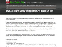 Tablet Screenshot of bearacameraclub.org